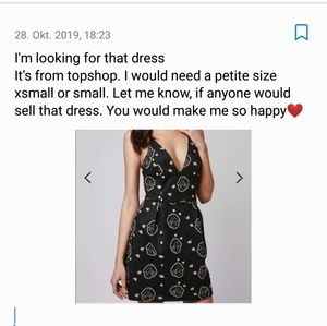 Topshop petite dress
